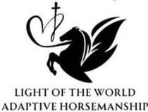 Light of the World Adaptive Horsemanship logo