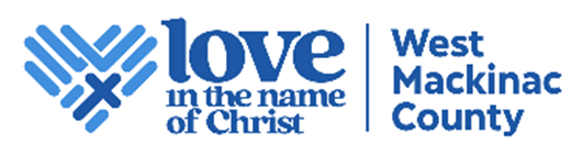 Love in the Name of Christ of West Mackinac County logo
