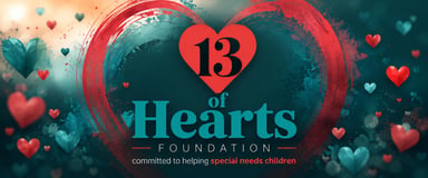 13 of hearts logo