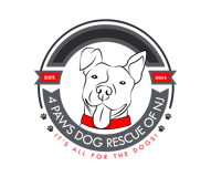 4 Paws Dog Rescue of NJ logo