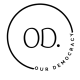 Our Democracy logo
