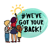 We’ve got your back logo