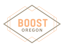 Boost Oregon logo