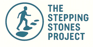 the stepping stones project logo