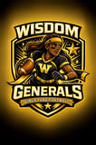 Wisdom Girls Flag Football logo