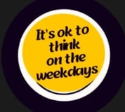 Itsokaytothinkonaweekday logo