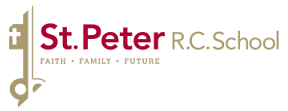 St Peter RC School logo