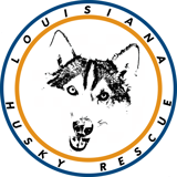 Louisiana Husky Rescue logo