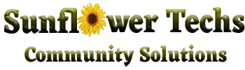 Sunflower Techs Community Solutions logo