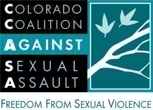 Colorado Coalition Against Sexual Assault logo