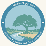 Vote For Chip Frazier logo