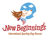 New Beginnings International Sporting Dog Rescue logo
