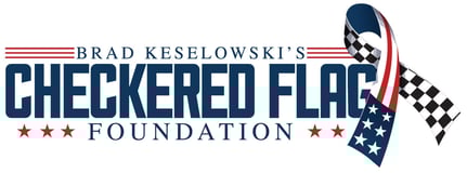 Brad Keselowskis Checkered Flag Foundation logo