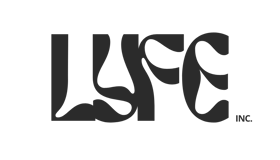 LYFE (Living Your Future through Expression) logo