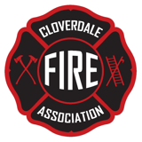 Cloverdale Volunteer Fire Fighters Association logo