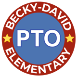 Becky-David Elementary PTO logo