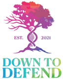 Down To Defend logo