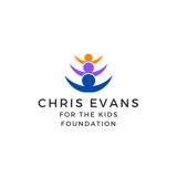 Chris Evans for the Kids Inc logo