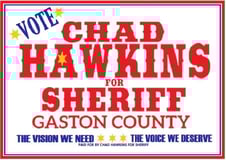 Chad Hawkins For Sheriff logo