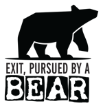 Exit Pursued by a Bear logo