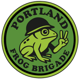Portland Frog Brigade logo