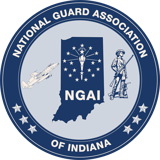 National Guard Association of Indiana logo