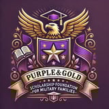 Purple & Gold Scholarship Foundation logo