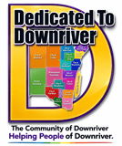 Dedicated to Downriver logo