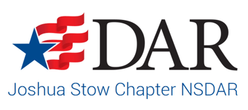 Joshua Stow Chapter of the National Society of the Daughters of the American Revolution logo