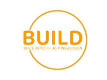 Black United in Lighting and Design (BUILD) logo