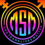 MSM and Trans Lives Matter logo