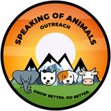 Speaking of Animals Outreach logo