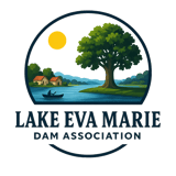 Lake Eva Marie Dam Association logo