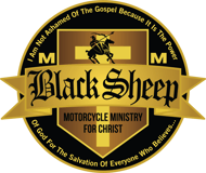 Ventura Black Sheep Motorcycle Ministry for Christ logo