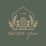 Gather + Grow Wisconsin logo