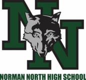 Norman North Volleyball Booster Club logo