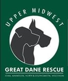 Upper Midwest Great Dane Rescue logo