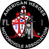 American Heroes Motorcycle Association FL1 logo
