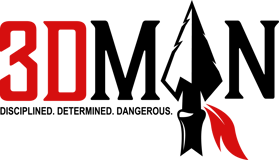 3D Man logo