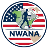 NORDIC WALKING ASSOCIATION OF NORTH AMERICA (NWANA) logo