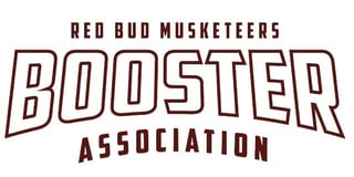 Red Bud Musketeers Booster Association logo