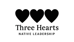 Three Hearts Native Leadership logo