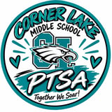 Corner Lake Middle School PTSA logo