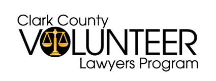 CLARK COUNTY VOLUNTEER LAWYERS PROGRAM logo