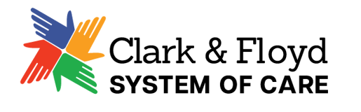 Clark-Floyd System of Care & Prevent Child Abuse logo