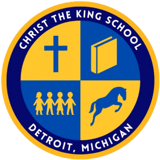Christ the King Elementary School Detroit logo