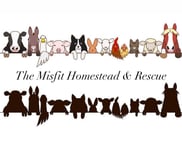 Misfit homestead & rescue co logo