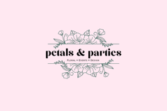 Petals & Parties logo