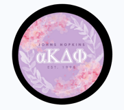 Johns Hopkins alpha Kappa Delta Phi logo