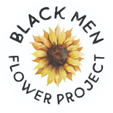Black Men Flower Project logo